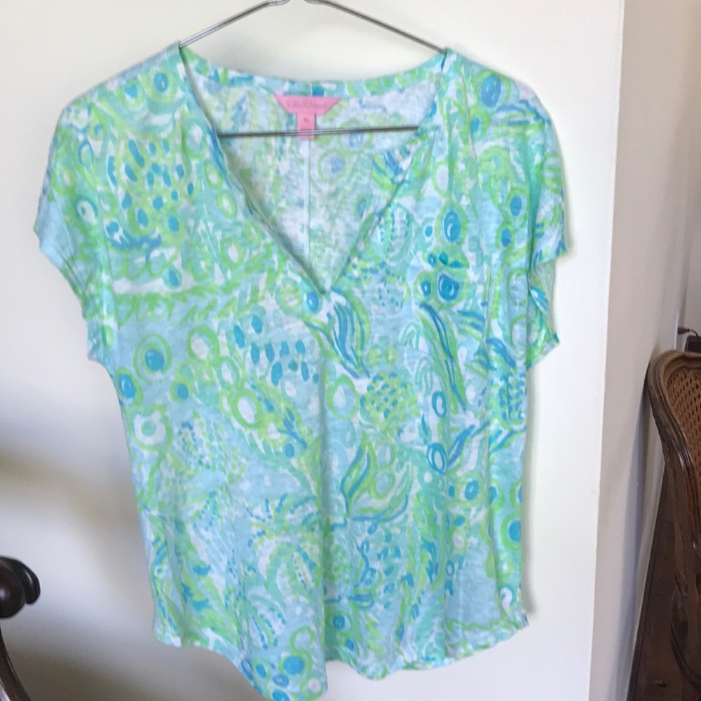 Loose fitting casual t top